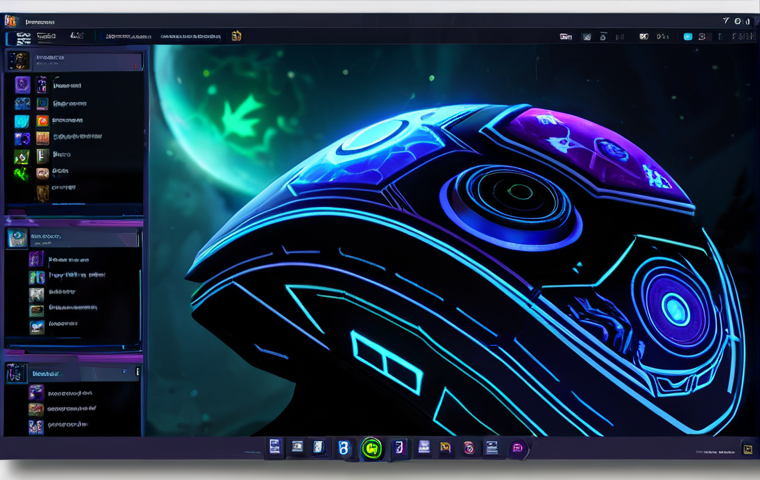 도타2 HUD 커스터마이징 - **Steam Workshop Discovery:**
    A gamer, late at night, is deeply engrossed in browsing the Dota 2...