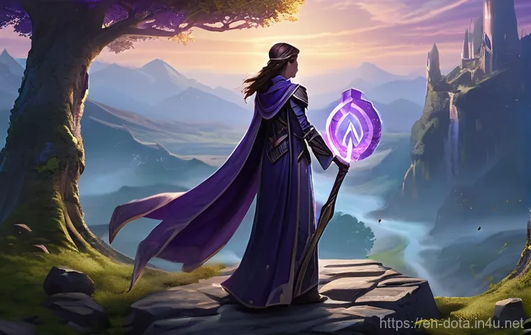 도타2 레벨링 팁 - **Prompt 2: The Echo Slam Power Spike**
    "A dramatic, action-packed wide shot of an Earthshaker, ...